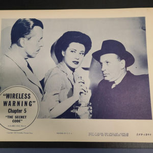 The Secret Code 1942 Serial Lobby Cards