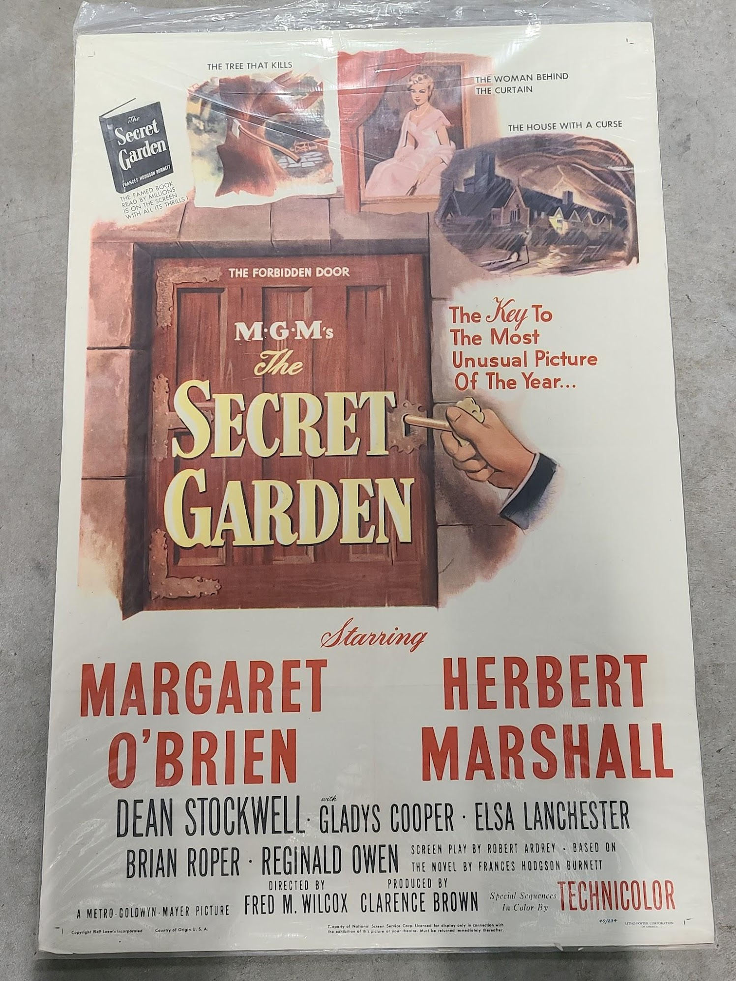 The Secret Garden 1949 1 Sheets/US
