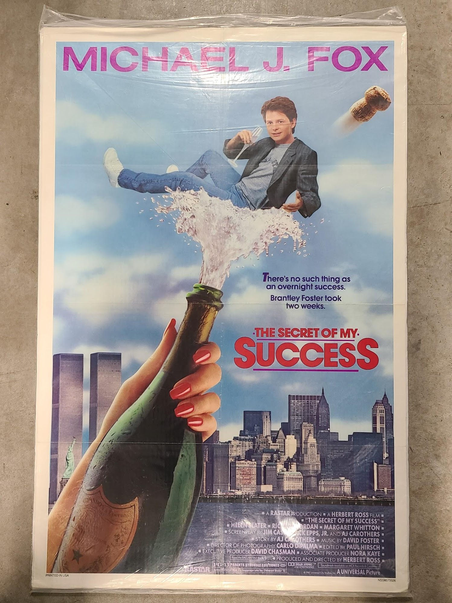 The Secret Of My Success 1987 1 Sheets/US