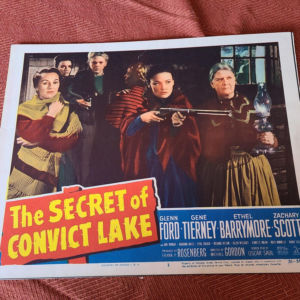 The Secrets Of Convict Lake 1951 Western Lobby Cards