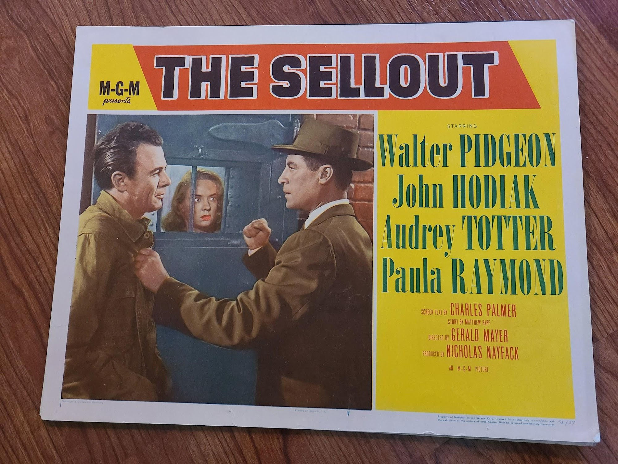 The Sellout 1952 General Lobby Cards