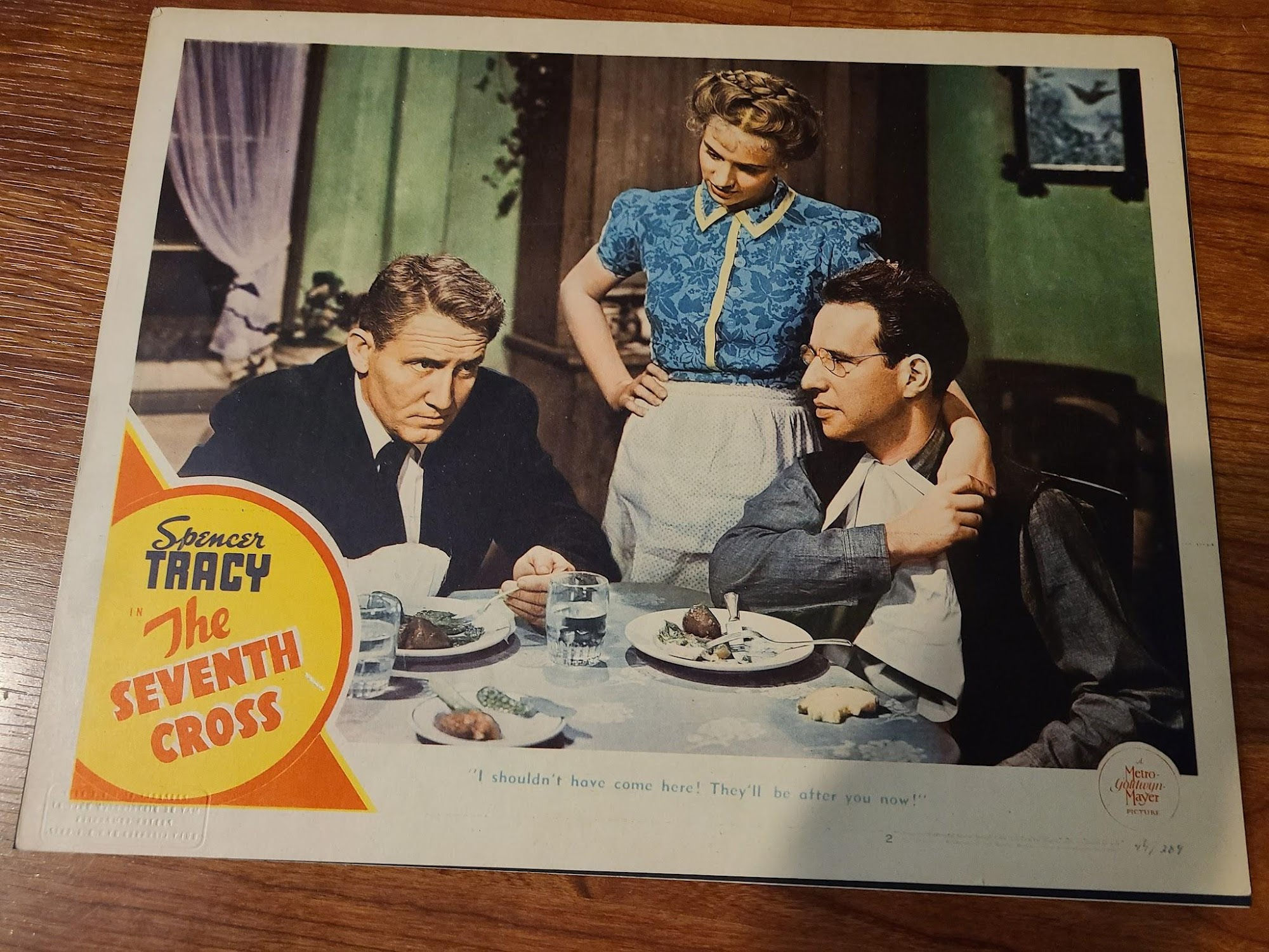The Seventh Cross 1944 Military/Aviation Lobby Cards