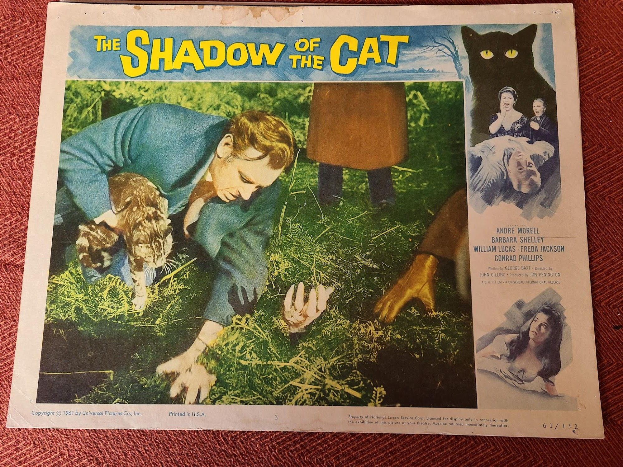 The Shadow Of The Cat 1961 Scifi/Horror
