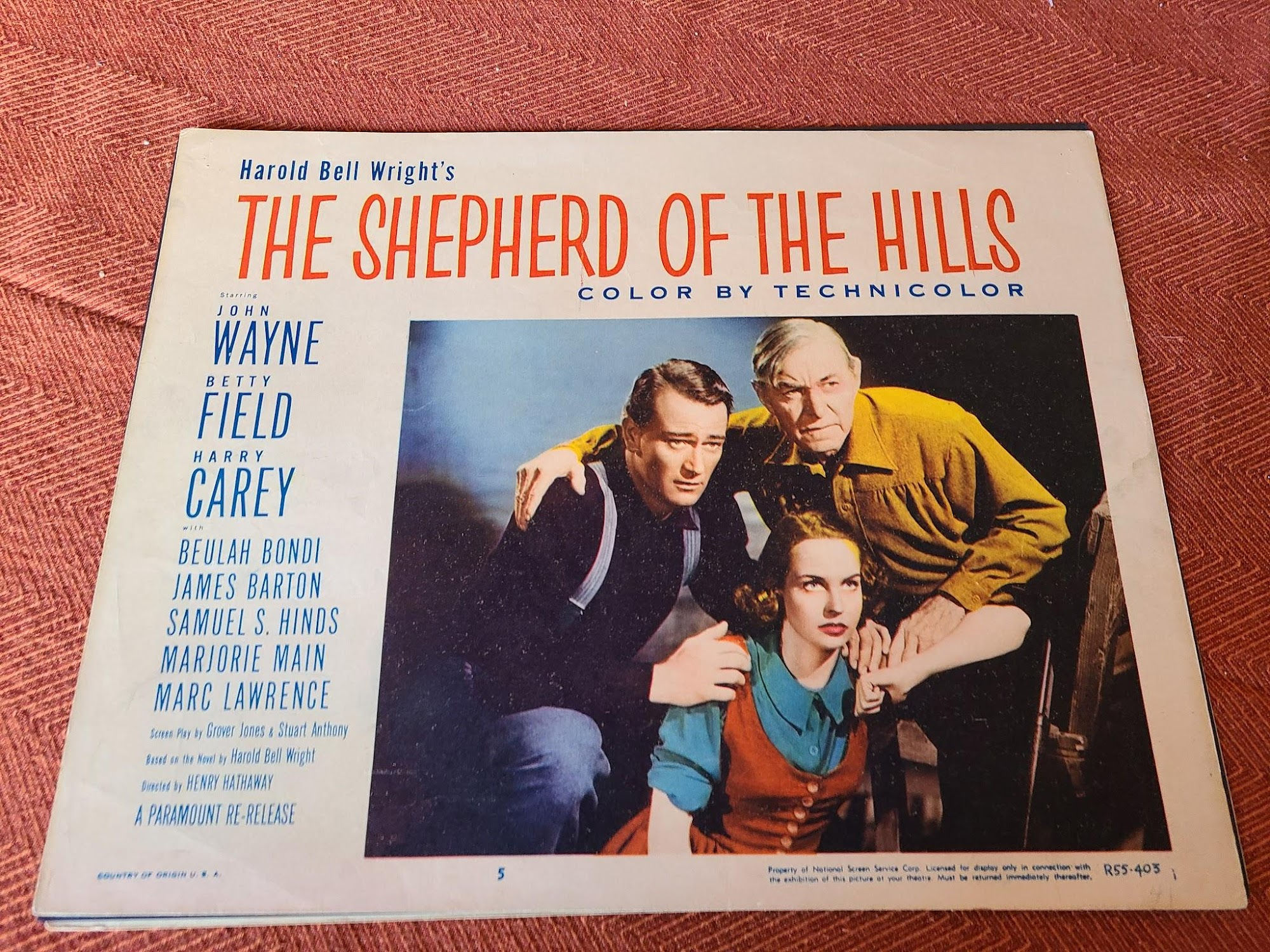 The Shepherd of The Hill 1941 Western Lobby Cards