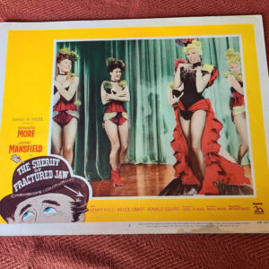 The Sheriff Of Fractured Jaw 1958 Western Lobby Cards