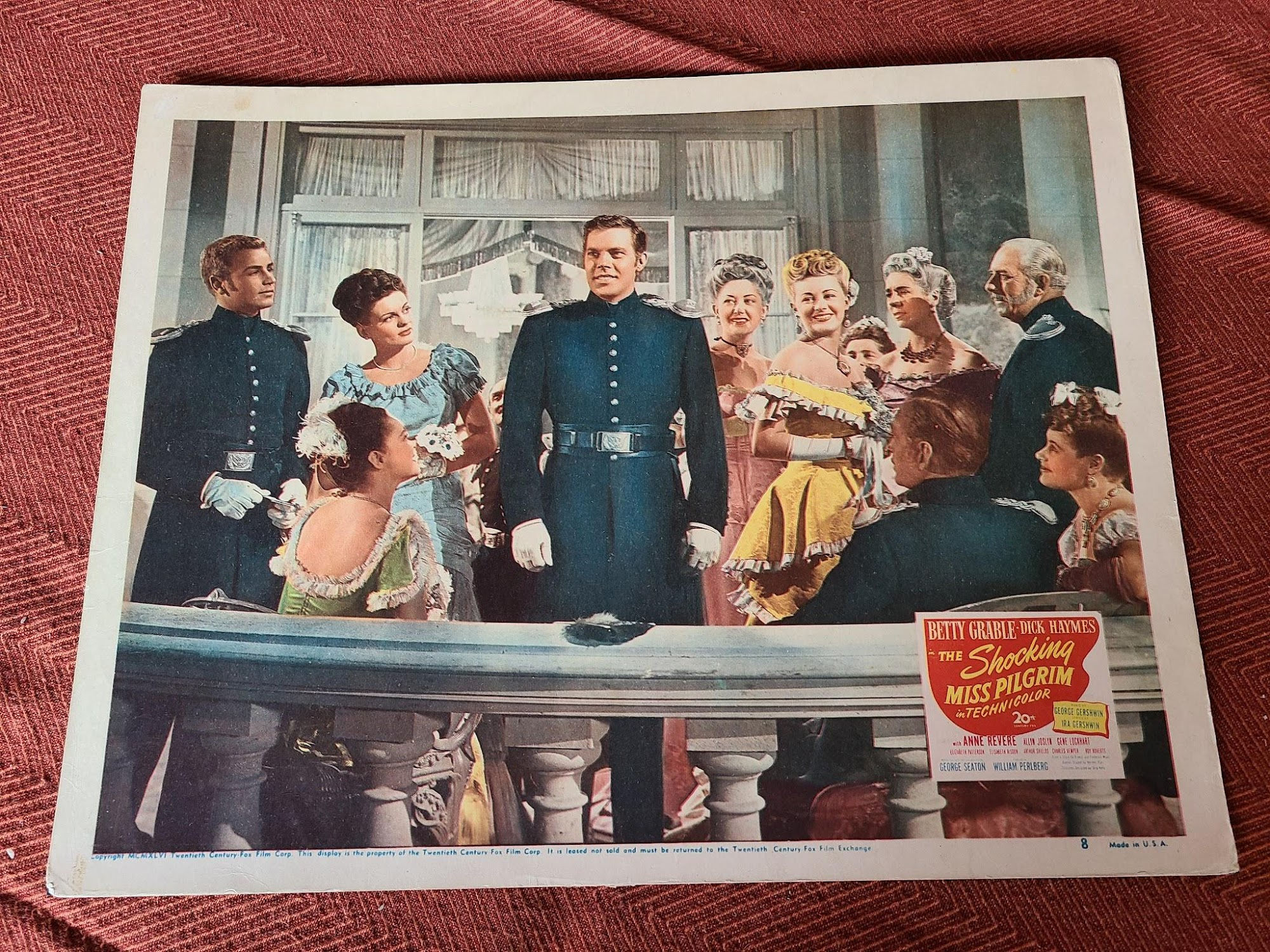 The Shocking Miss Pilgrim 1947 Western Lobby Cards
