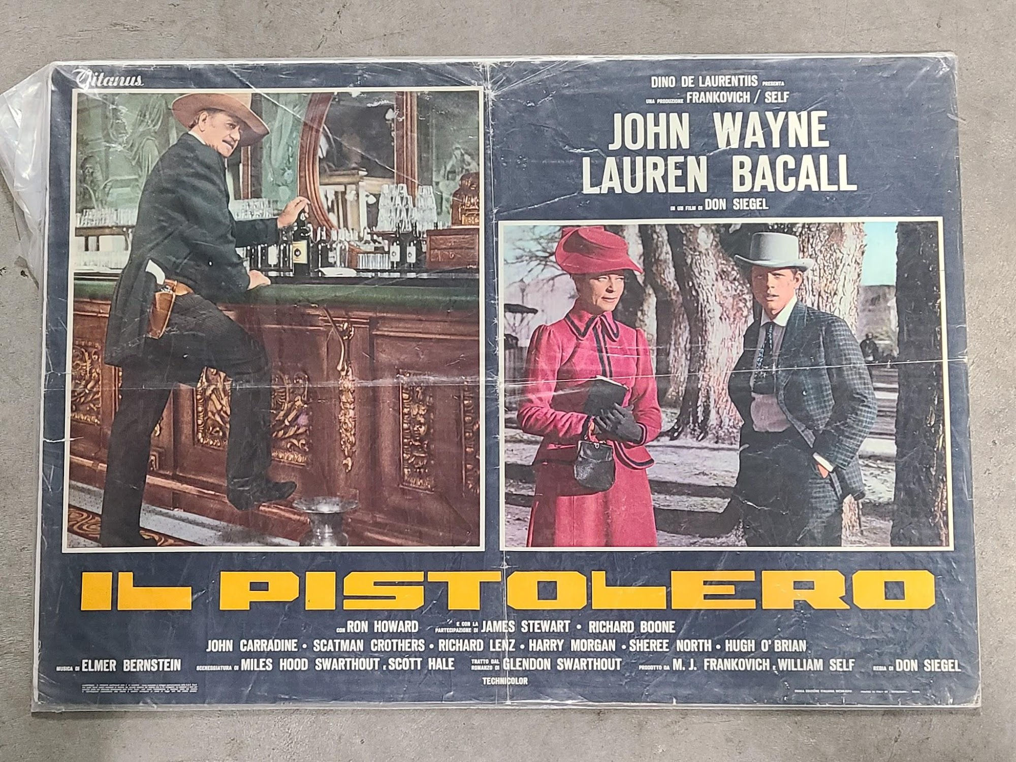 The Shootist 1976 Fotobusta
