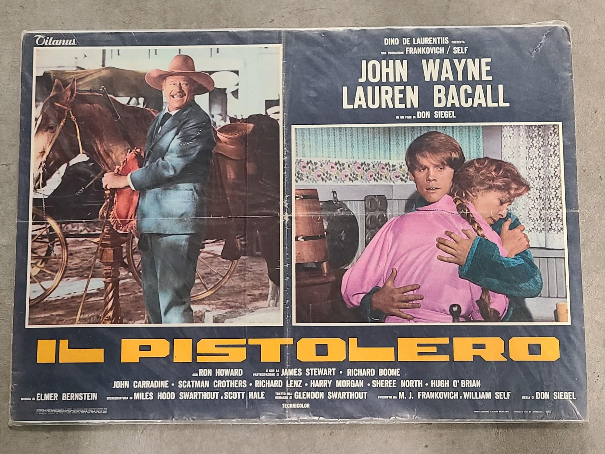 The Shootist 1976 Fotobusta