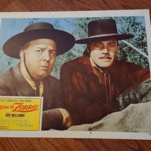 The Sign Of Zorro 1960 General Lobby Cards