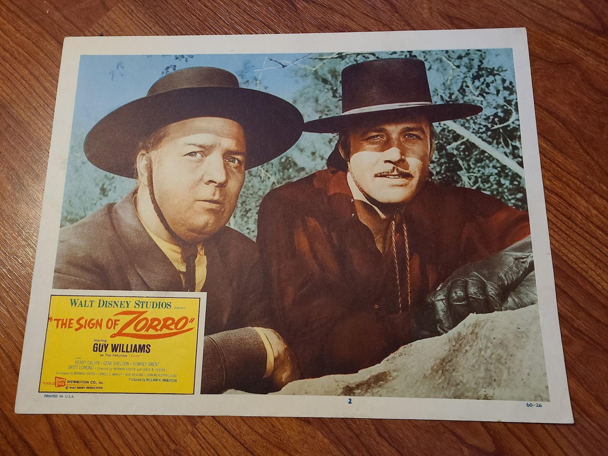 The Sign Of Zorro 1960 General Lobby Cards