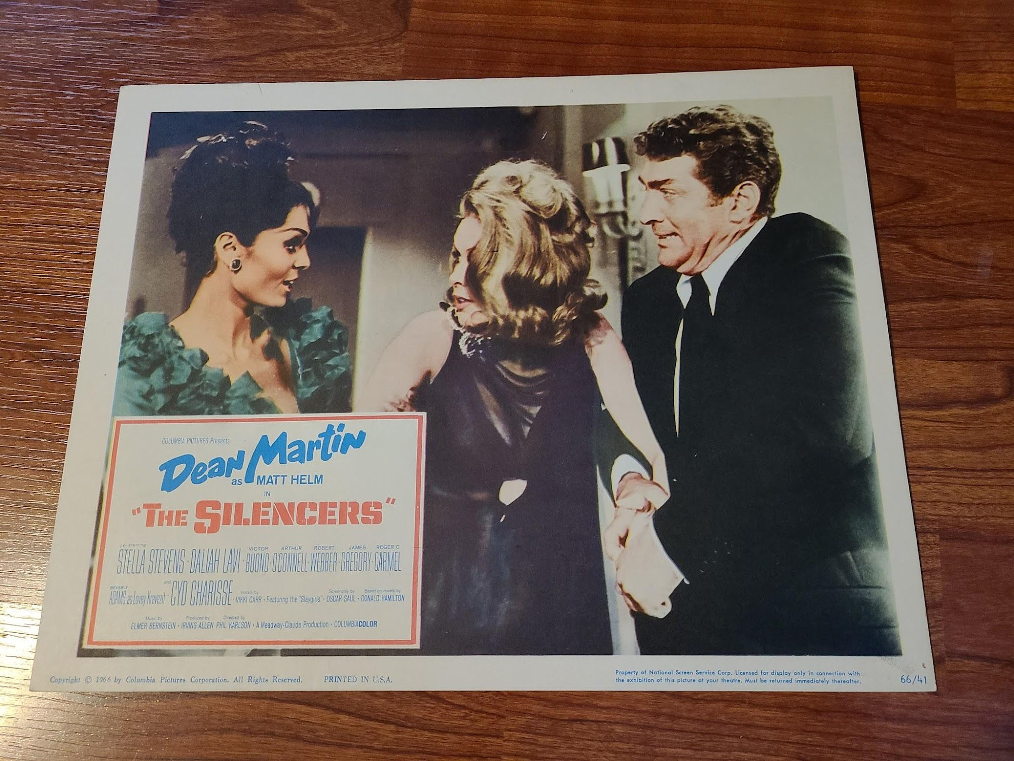 The Silencers 1966 General Lobby Cards