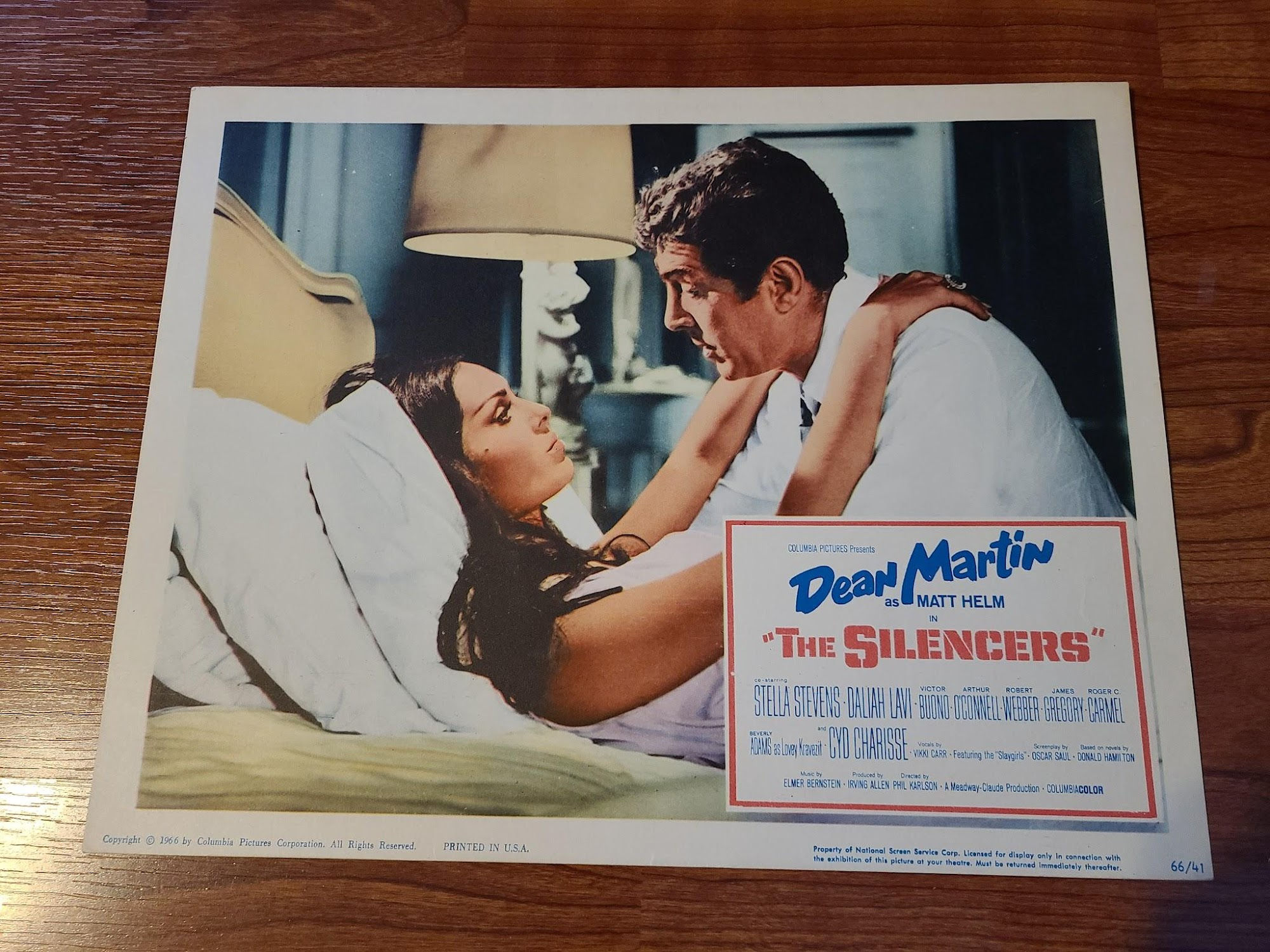The Silencers 1966 General Lobby Cards