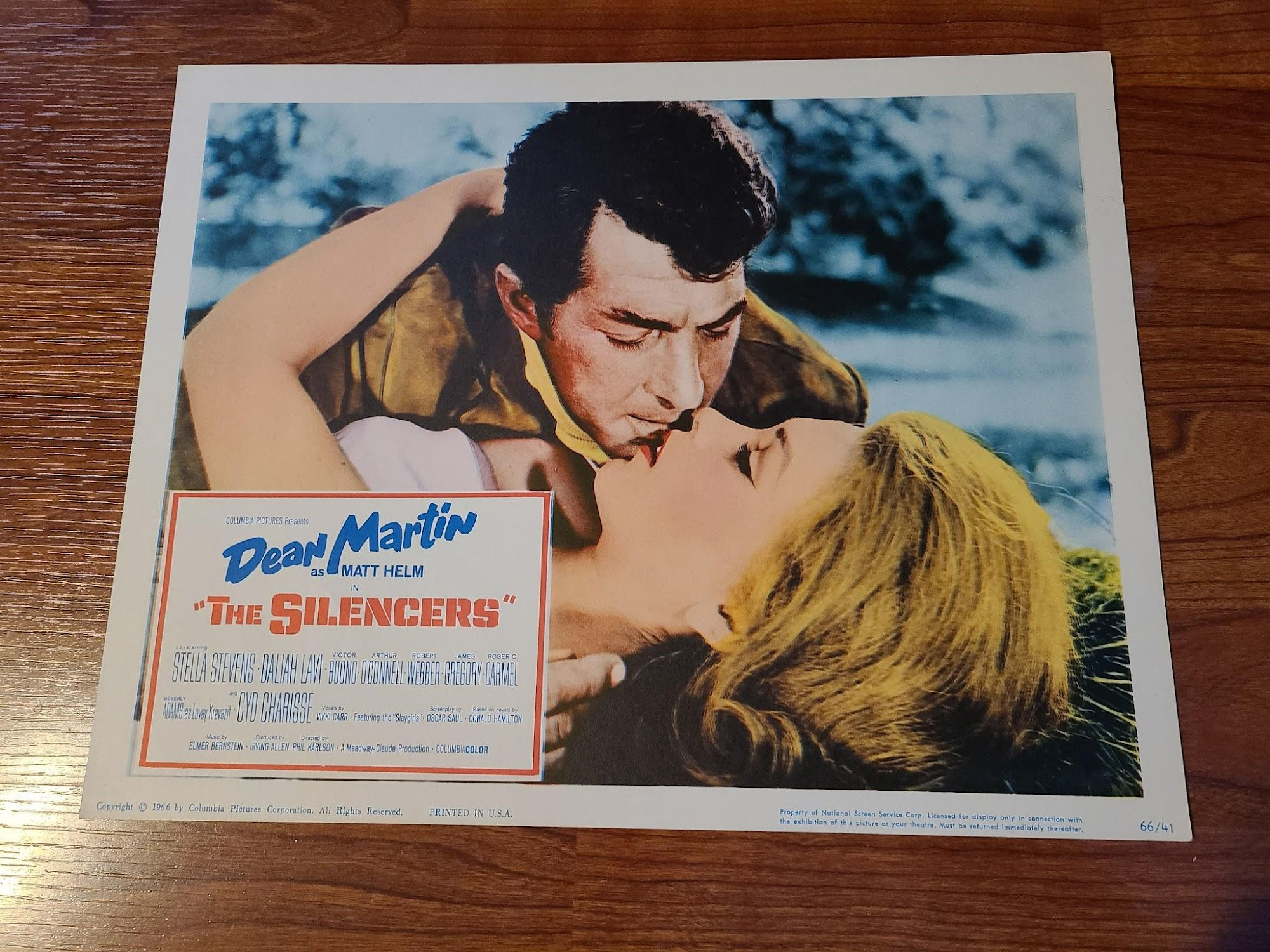 The Silencers 1966 General Lobby Cards