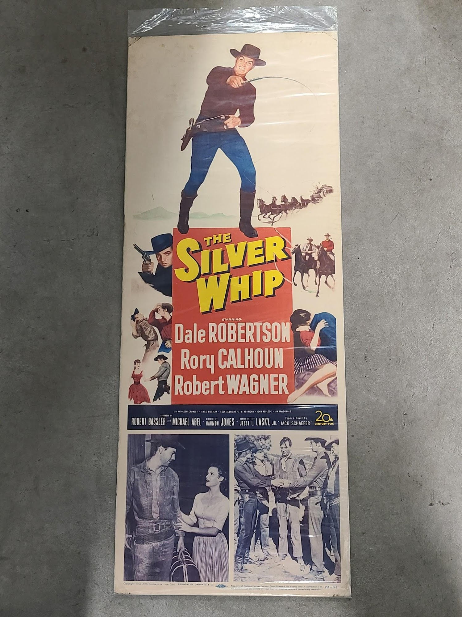 The Silver Whip 1953 Inserts