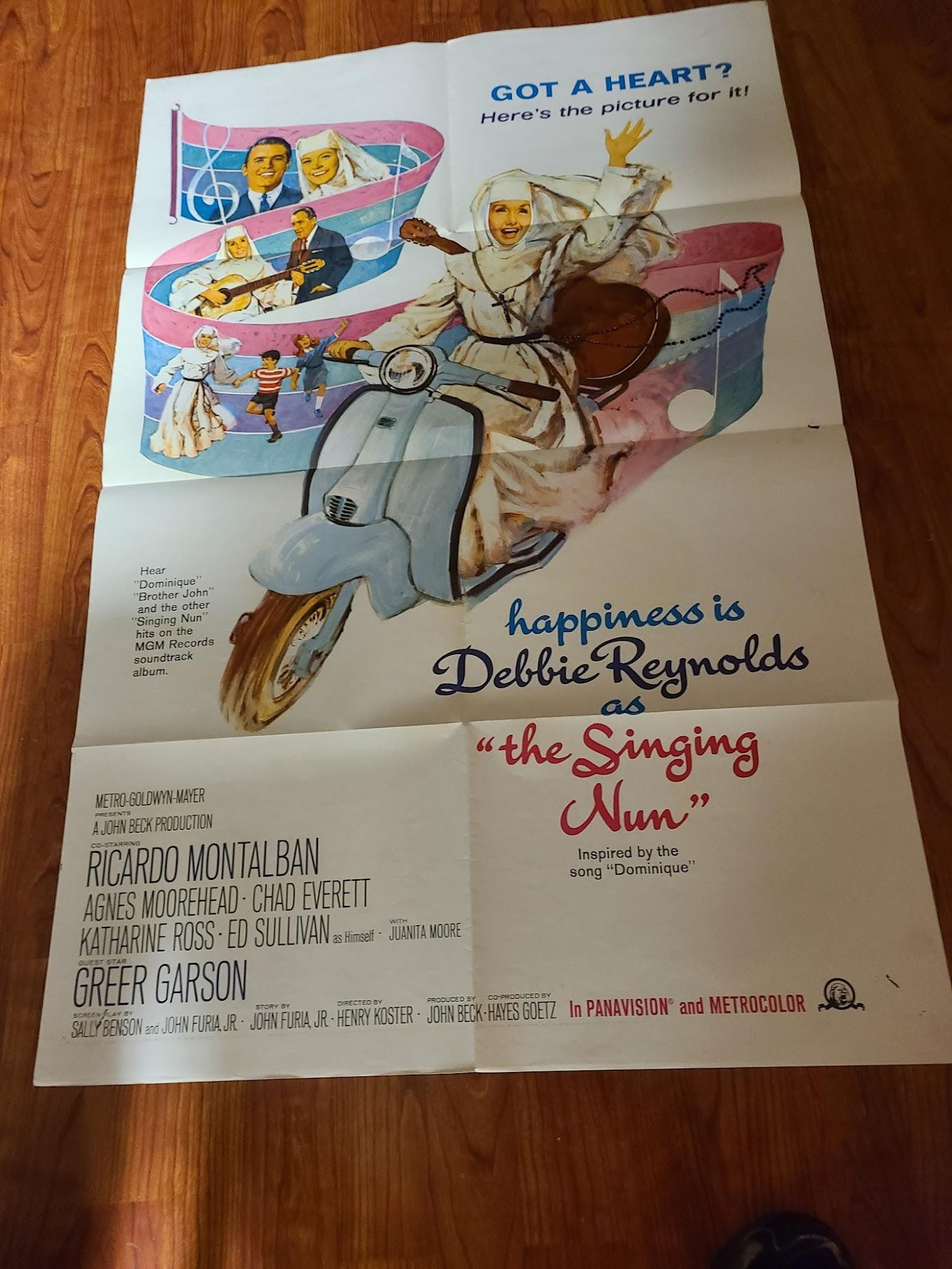 The Singing Nun 1966 1 Sheets/US
