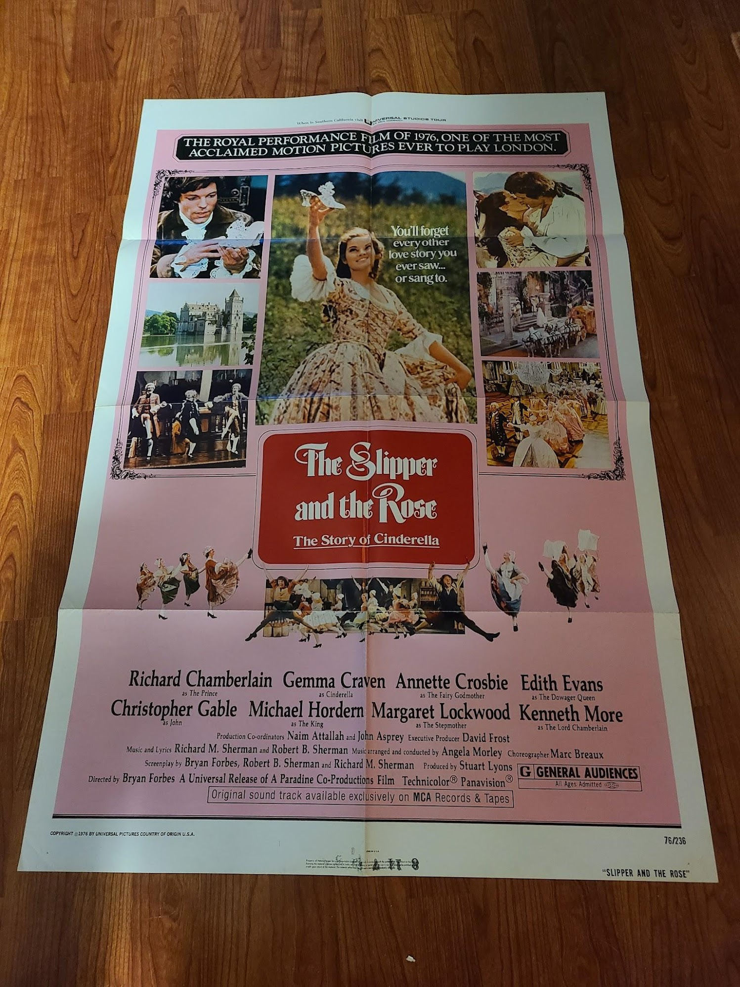 The Slipper And The Rose 1976 1 Sheets/US