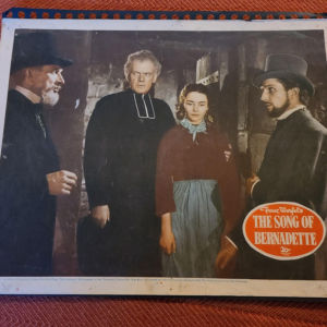 The Song Of Bernadette 1943 General Lobby Cards