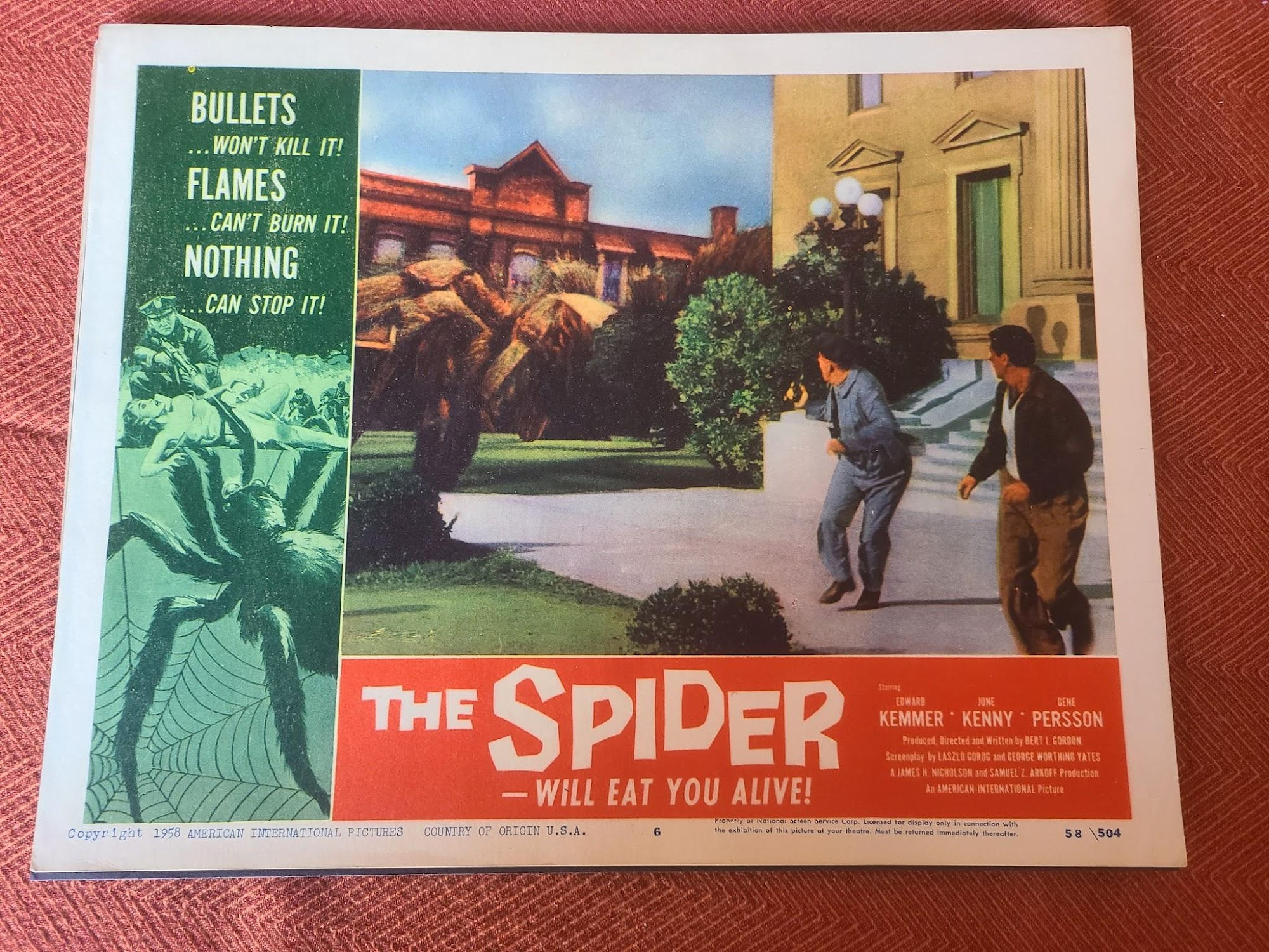 The Spider 1958 Scifi/Horror