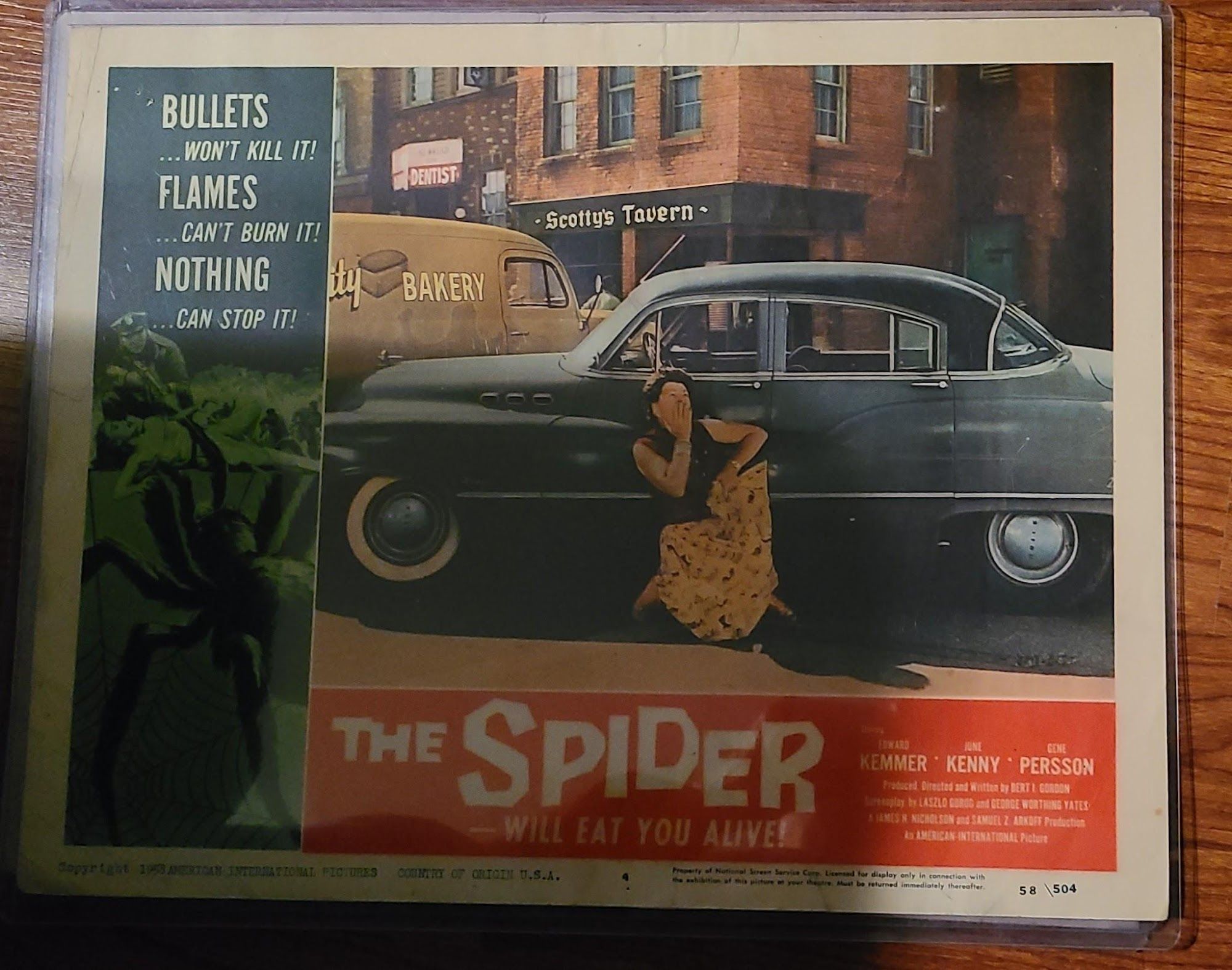 The Spider 1958 Scifi/Horror