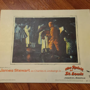 The Spirit Of St. Louis 1957 General Lobby Cards