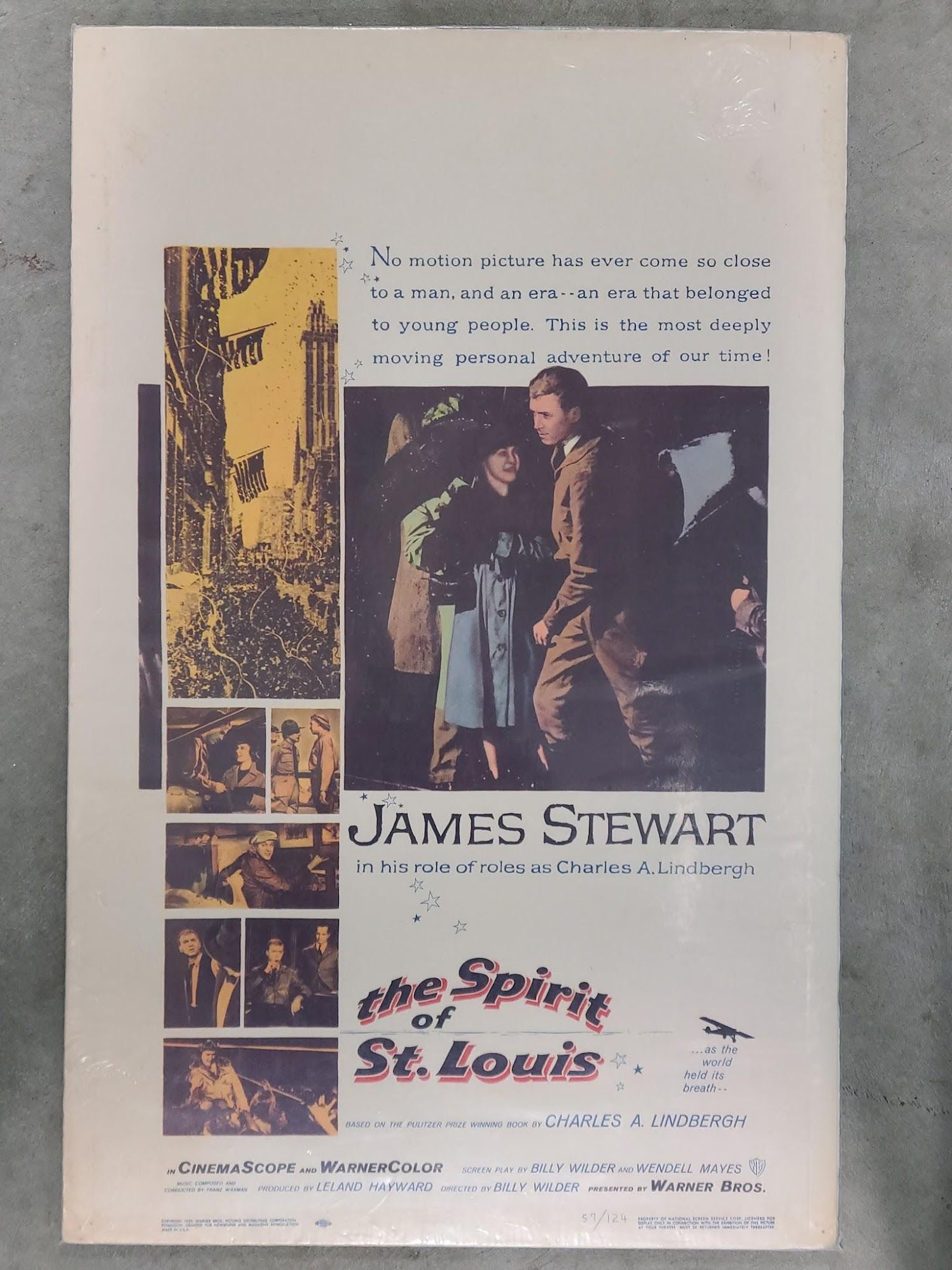 The Spirit Of St. Louis 1957 Window Cards