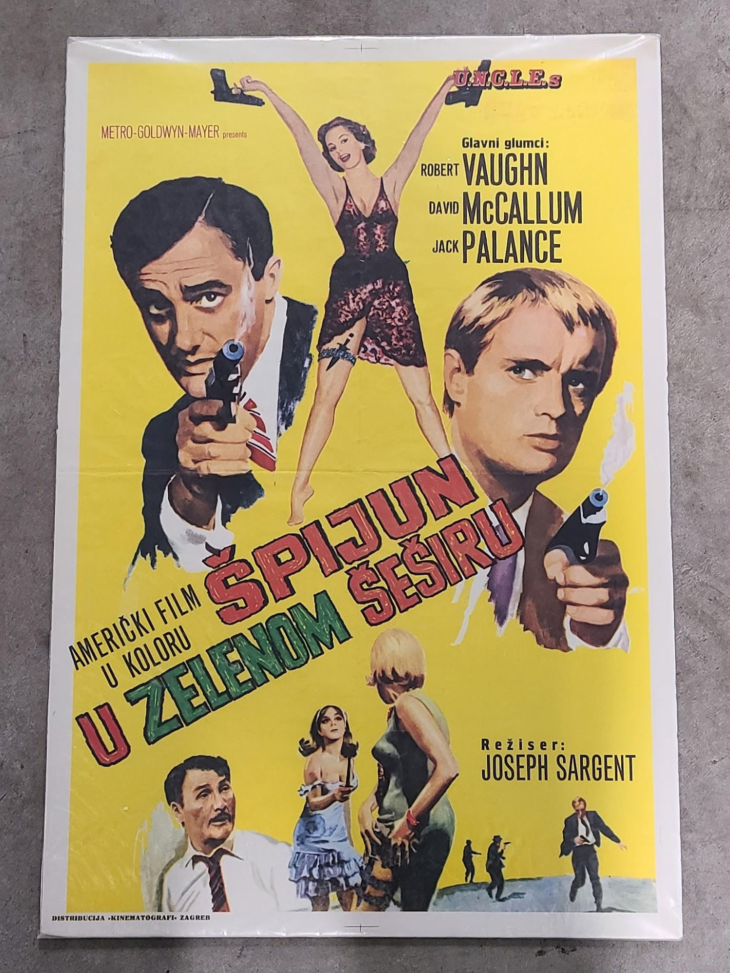 The Spy In The Green Hat 1967 Yugo/Turkish