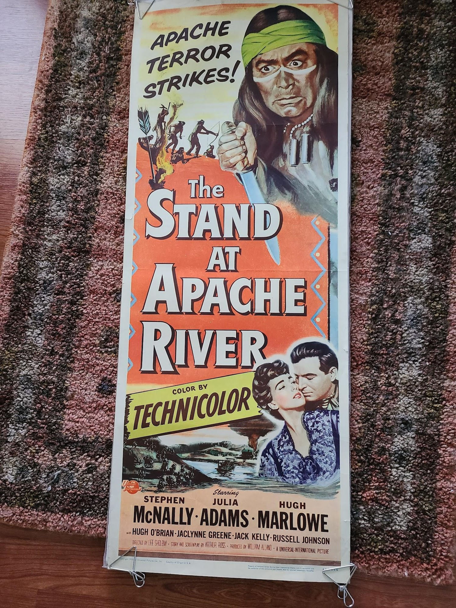 The Stand At Apache River 1953 Inserts