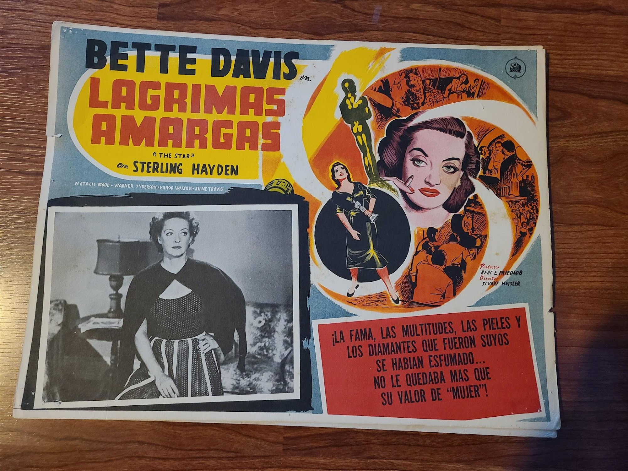 The Star 1952 Mexican Lobby Cards
