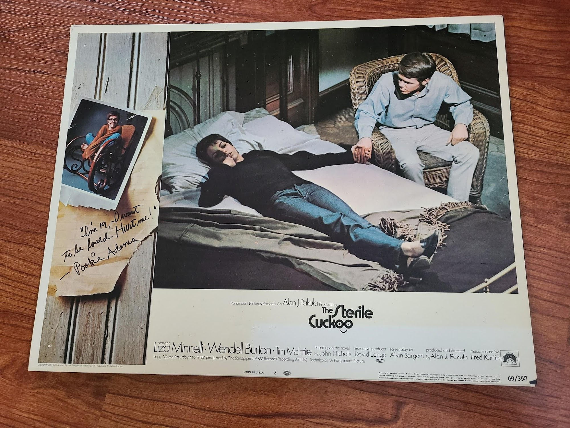 The Sterile Cuckoo 1969 General Lobby Cards