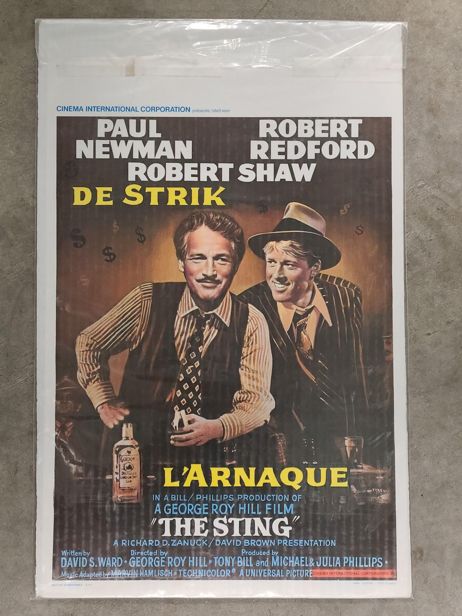 The Sting 1973 Belgium