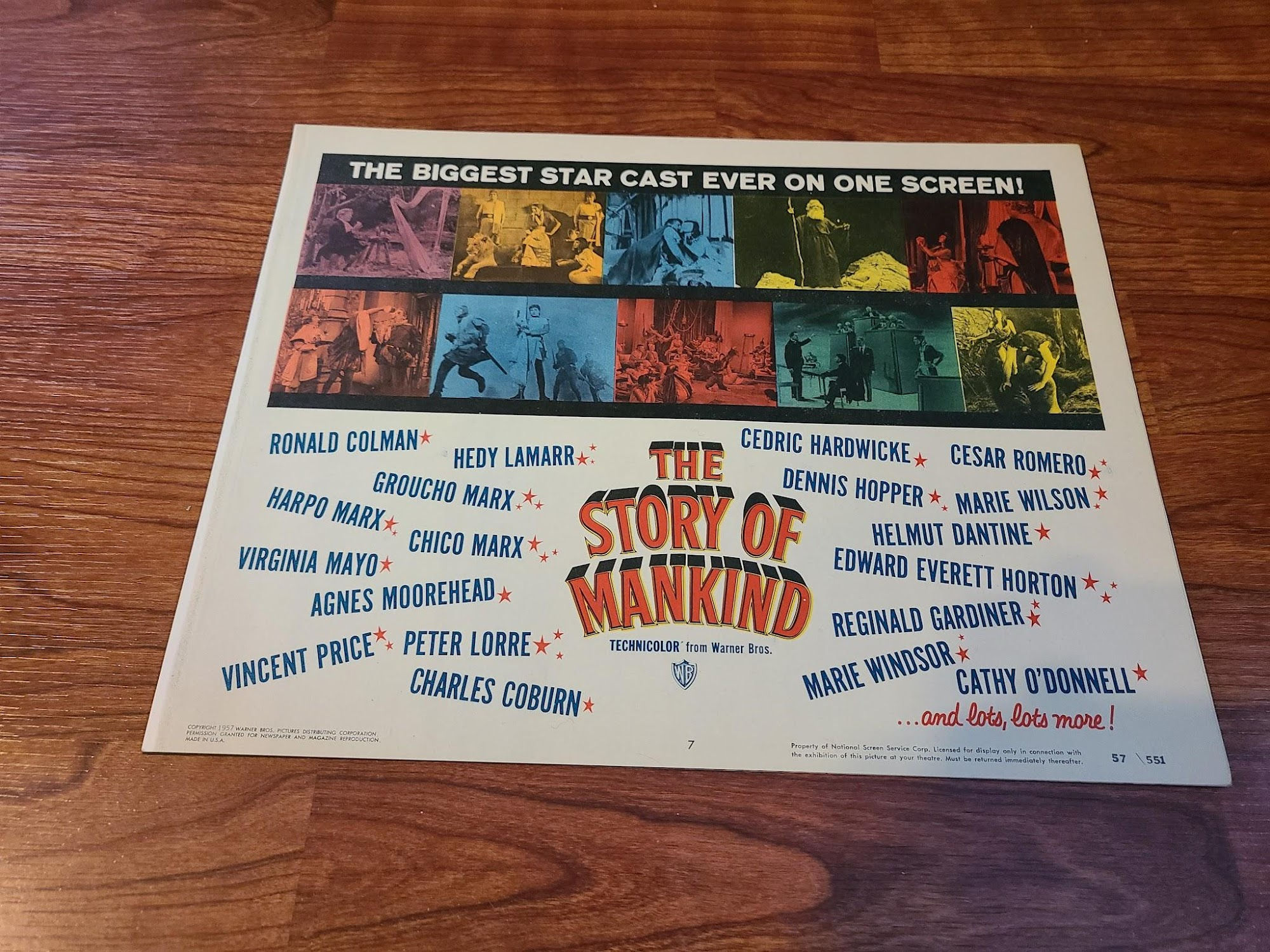 The Story Of Mankind 1957 Title Cards