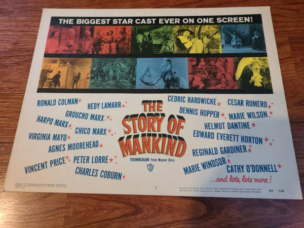 The Story Of Mankind 1957 Title Cards