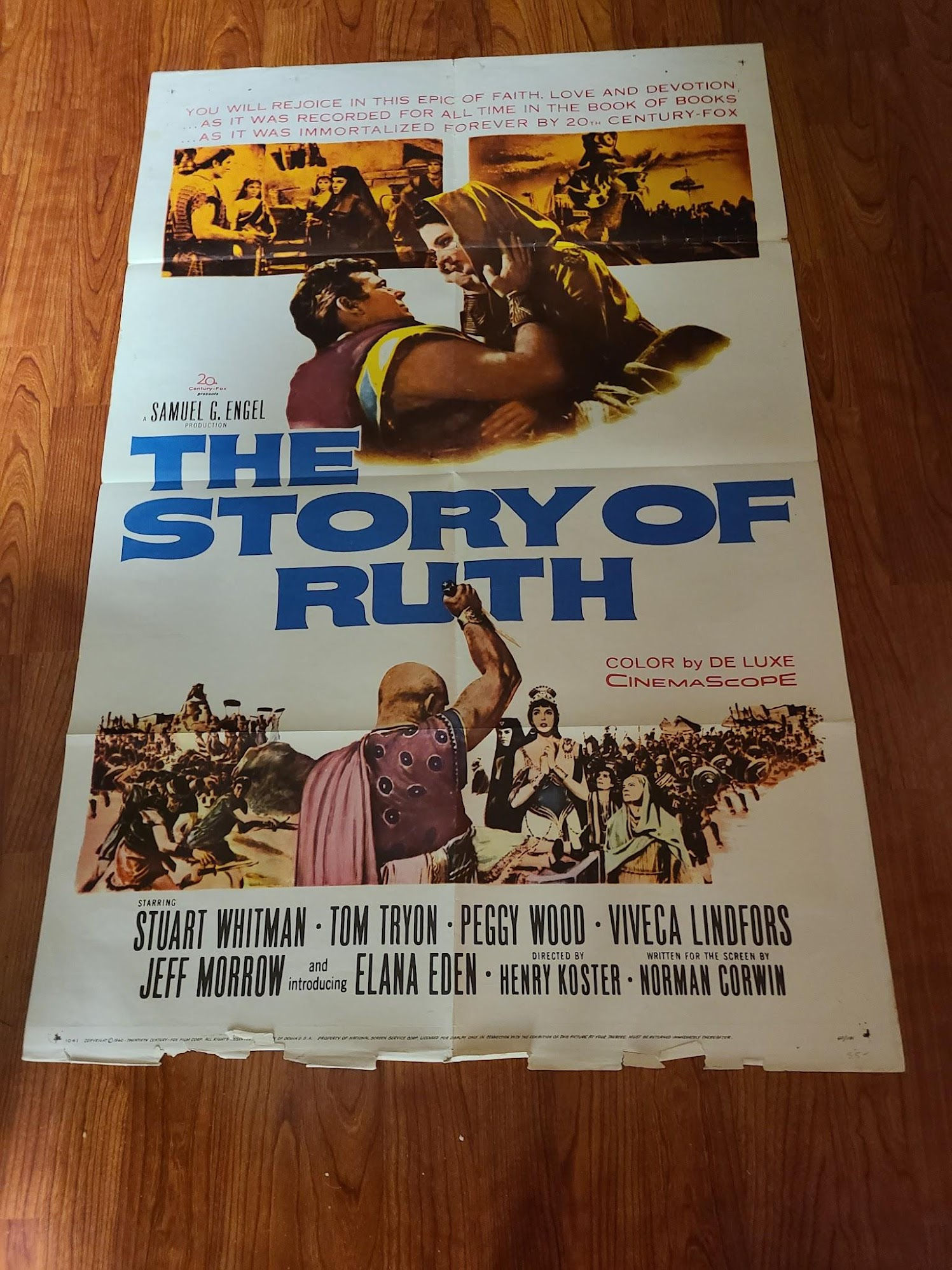 The Story of Ruth 1960 1 Sheets/US