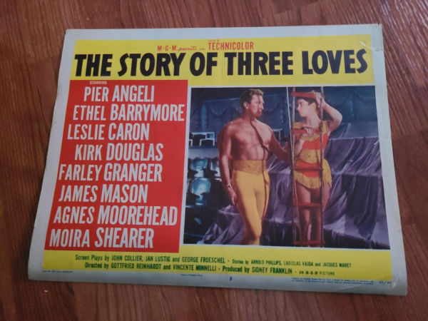 The Story of Three Loves 1953 General Lobby Cards