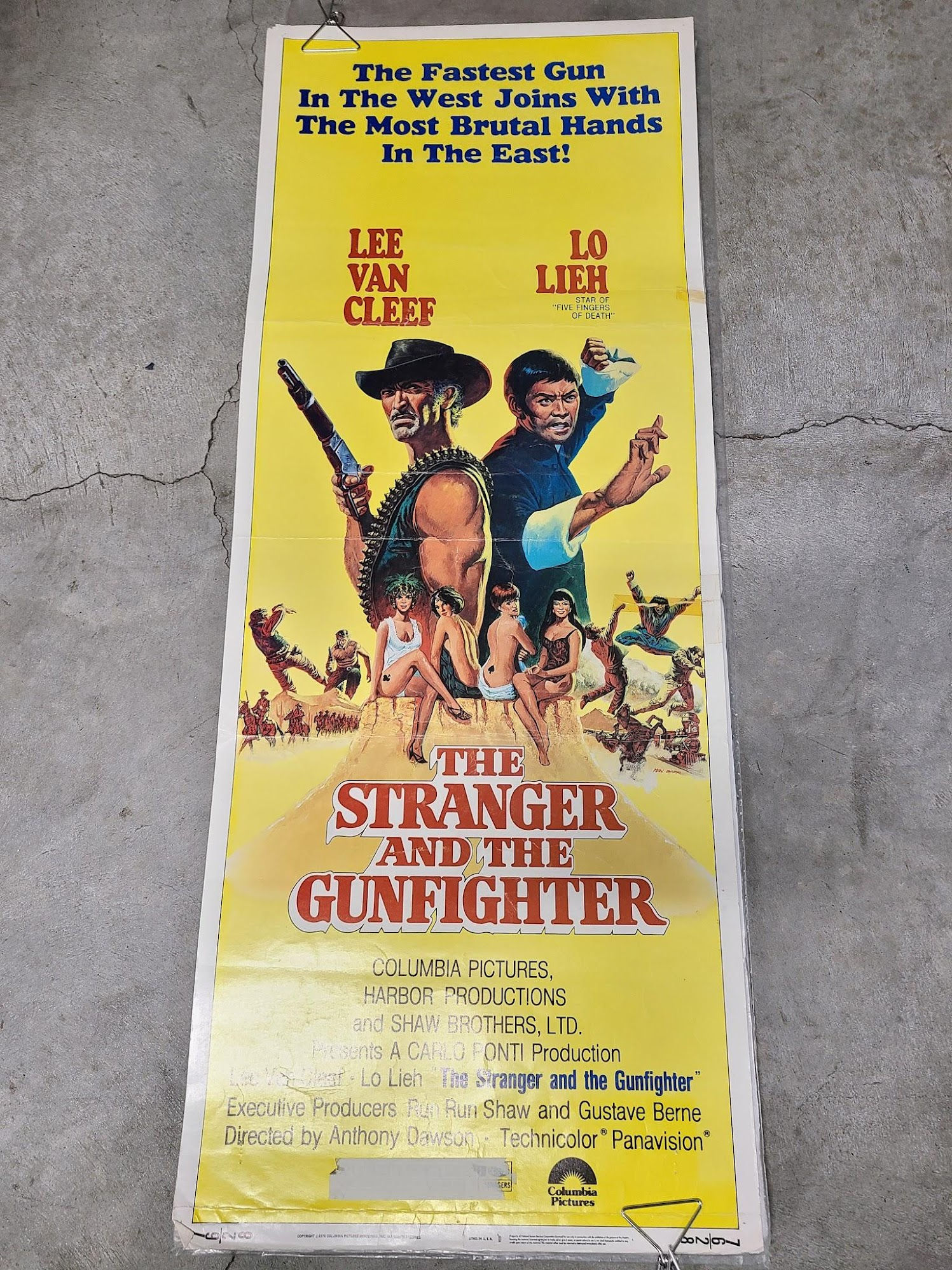 The Stranger and The Gunfighter 1976 Inserts