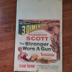 The Stranger Wore A Gun 1953 Window Cards