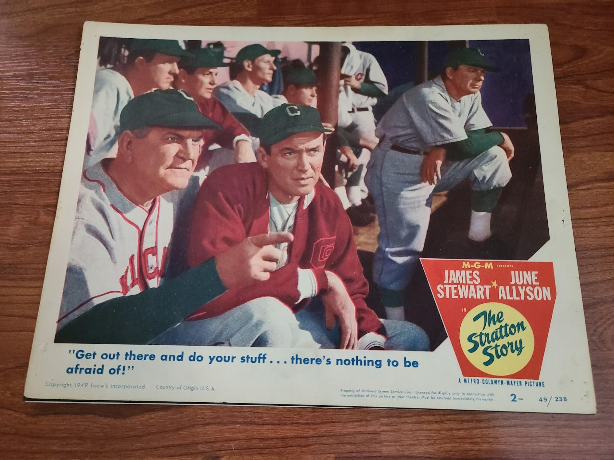 The Stratton Story 1949 General Lobby Cards