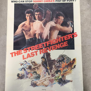 The Street Fighter's Last Revenge 1979 1 Sheets/US
