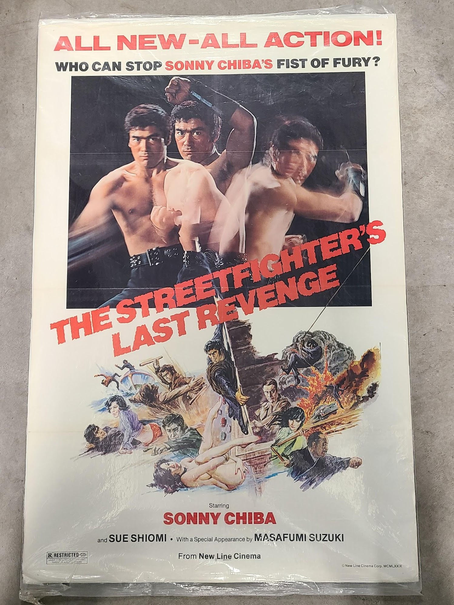 The Street Fighter's Last Revenge 1979 1 Sheets/US