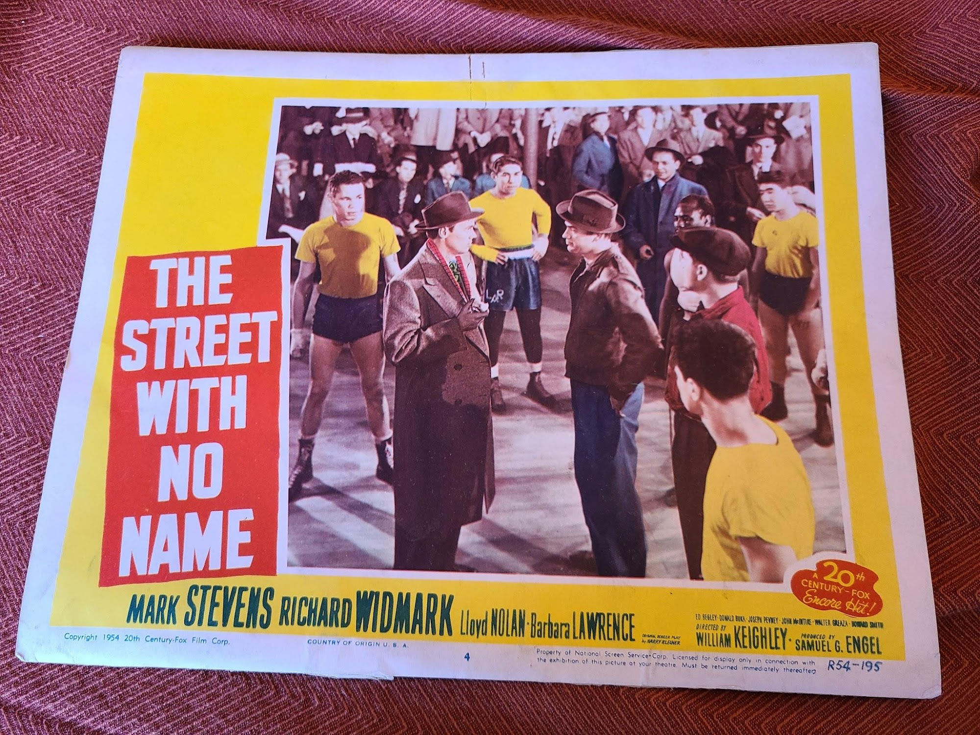 The Street With No Name 1948 General Lobby Cards