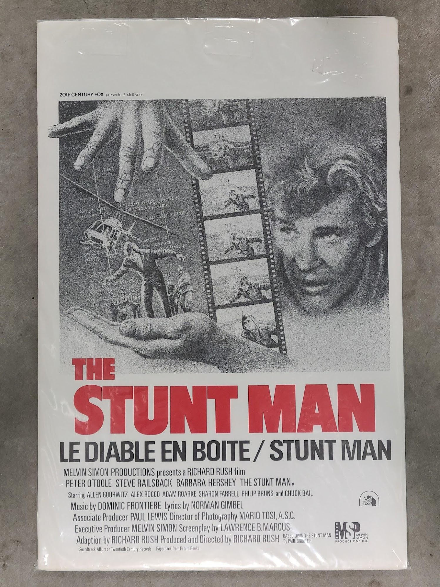 The Stunt Man 1980 Belgium