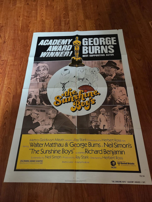 The Sunshine Boys 1975 1 Sheets/US