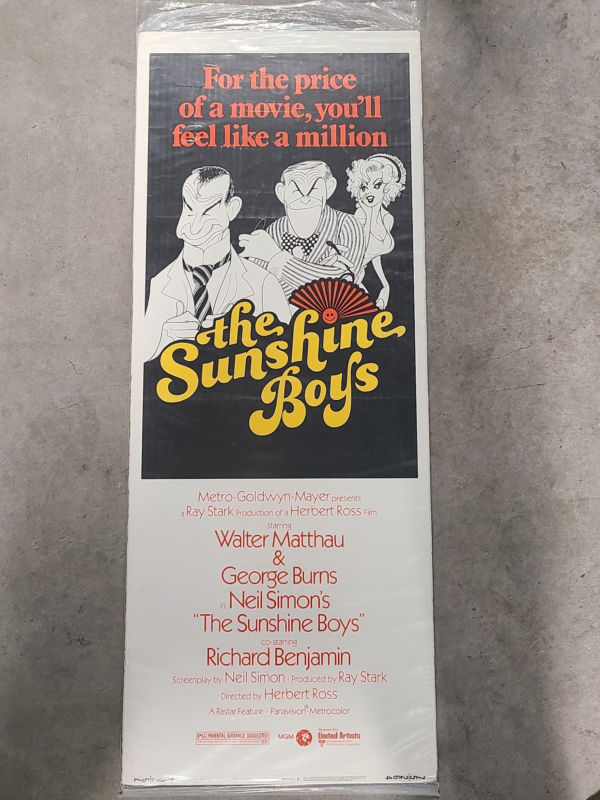 The Sunshine Boys 1975 Inserts