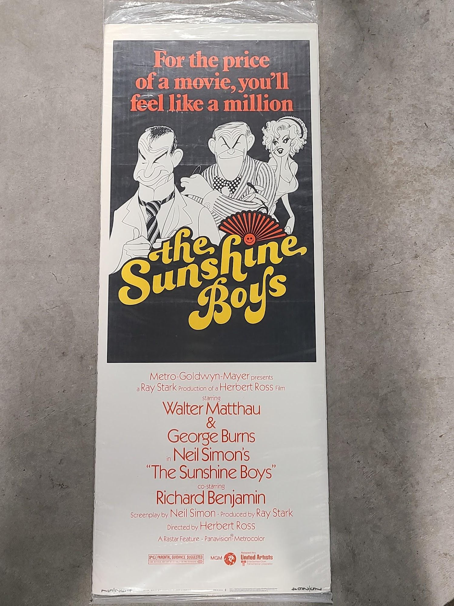 The Sunshine Boys 1975 Inserts