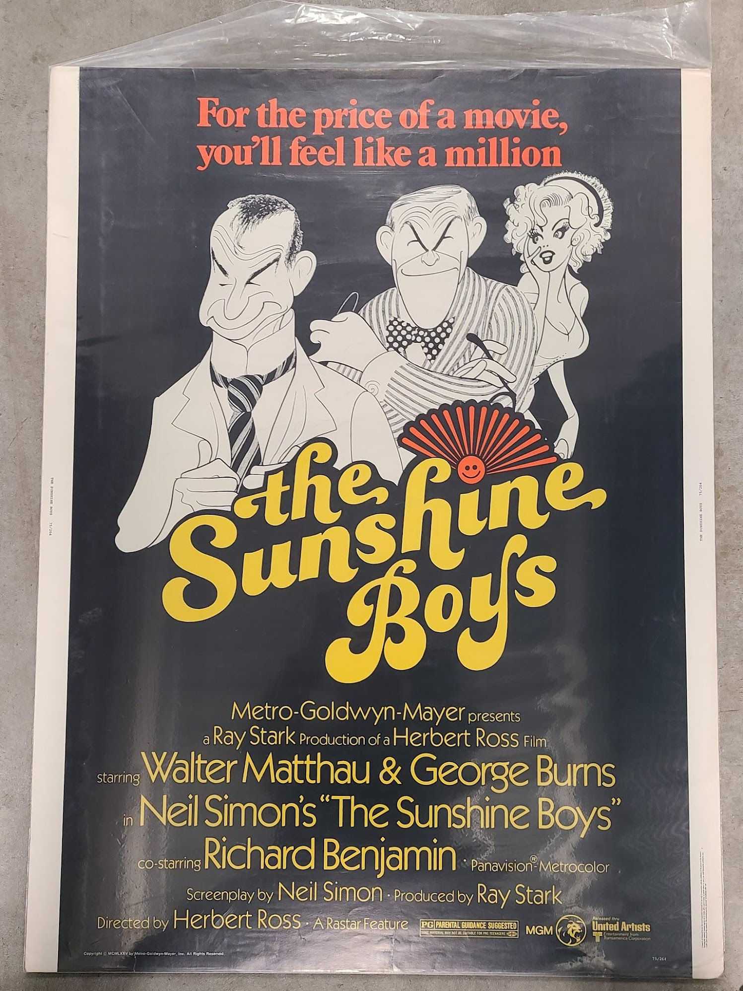 The Sunshine Boys 1975 UK/US 30x40