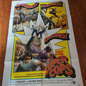 The Super Cops 1974 1 Sheets/US