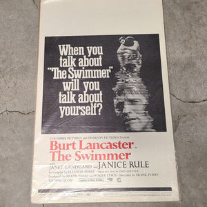 The Swimmer 1968 Window Cards