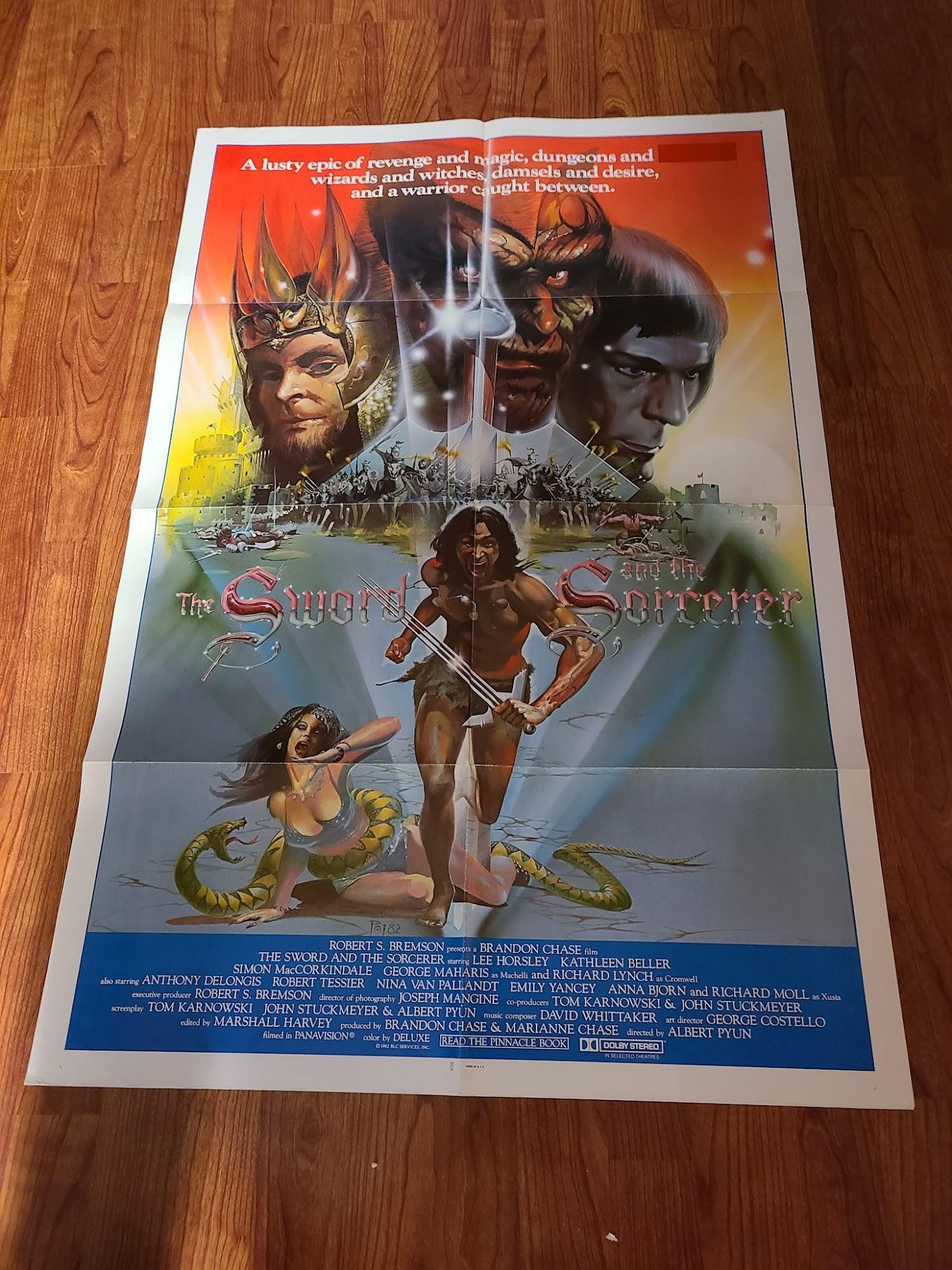 The Sword and the Sorcerer 1982 1 Sheets/US