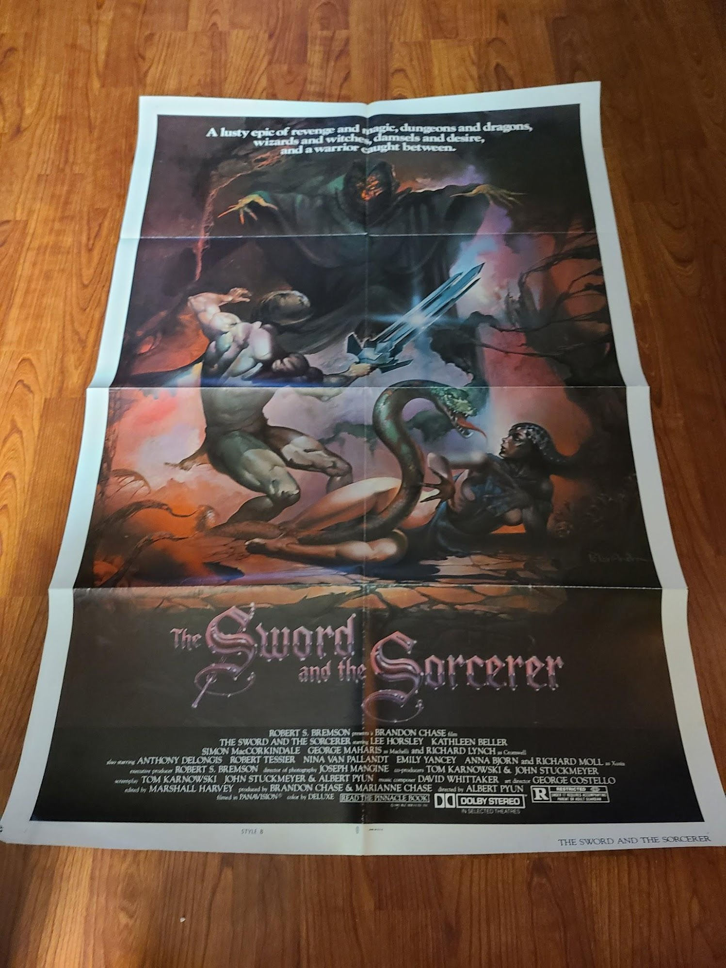 The Sword and the Sorcerer 1982 1 Sheets/US