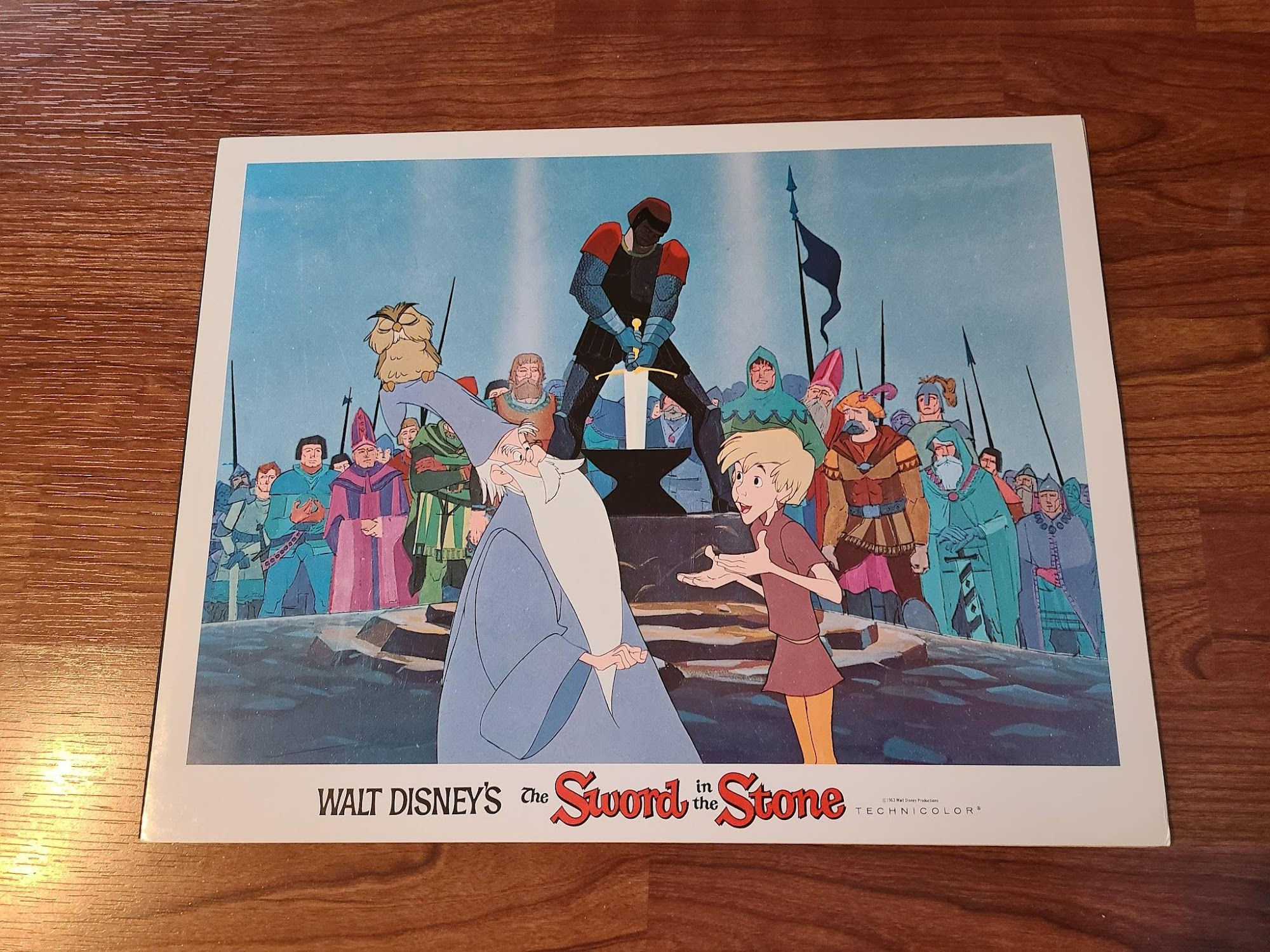 The Sword And The Stone 1963 General Lobby Cards